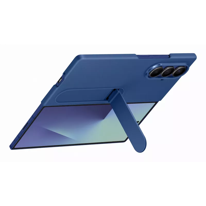 Protective Silicone Case for Samsung Galaxy Fold7 — Blue, model EF‑MF966CNEGWW