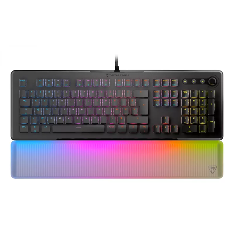 Turtle Beach Vulcan II Max keyboard Gaming USB QWERTZ German Black