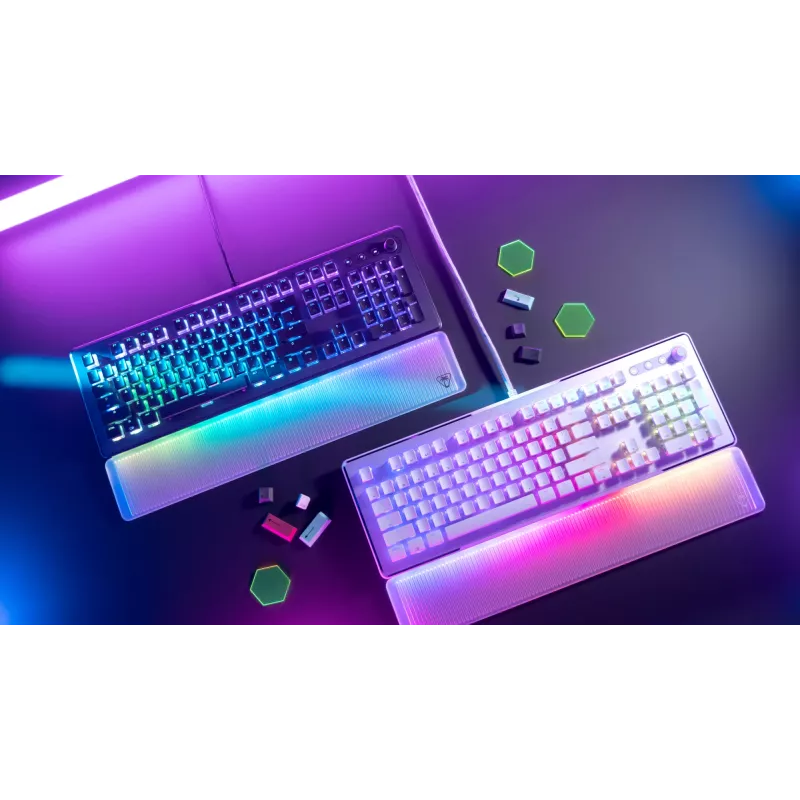 Turtle Beach Vulcan II Max keyboard Gaming USB QWERTZ German Black