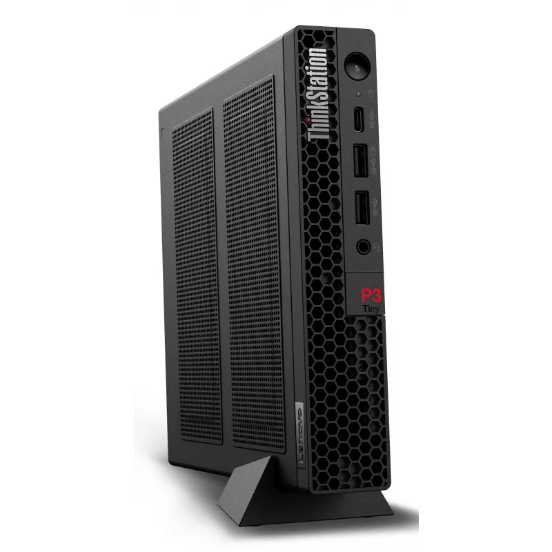 Lenovo ThinkStation P3 Tiny Intel® Core™ i9 i9-14900 64 GB DDR5-SDRAM 1 TB SSD Windows 11 Pro Mini PC Workstation Black