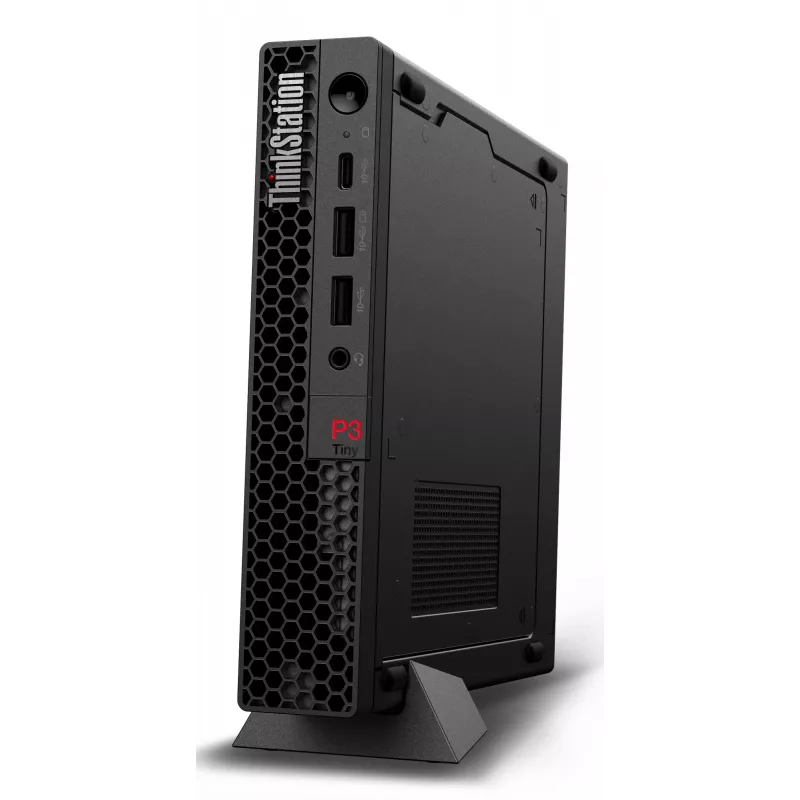 Lenovo ThinkStation P3 Tiny Intel® Core™ i9 i9-14900 64 GB DDR5-SDRAM 1 TB SSD Windows 11 Pro Mini PC Workstation Black