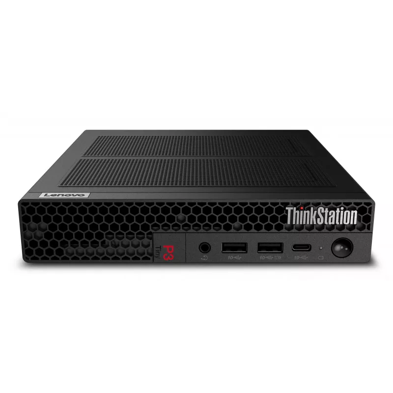 Lenovo ThinkStation P3 Tiny Intel® Core™ i9 i9-14900 64 GB DDR5-SDRAM 1 TB SSD Windows 11 Pro Mini PC Workstation Black