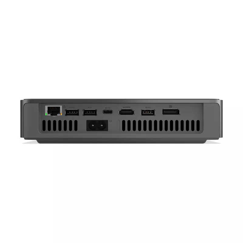 Lenovo IdeaCentre Mini 01Q8X10 Snapdragon X1-26-100 32 GB LPDDR5x-SDRAM 1 TB SSD Windows 11 Home Mini PC Grey