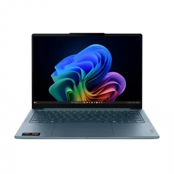 Lenovo Yoga Slim 7 14AKP10 Copilot+ PC AMD Ryzen™ AI 7 350 Laptop 35.6 cm (14 inch) 2.8K 16 GB LPDDR5-SDRAM 512 GB SSD Wi-Fi 7 (802.11be) Windows 11 Home German Teal