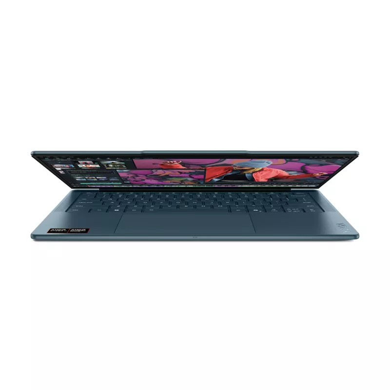Lenovo Yoga Slim 7 14AKP10 Copilot+ PC AMD Ryzen™ AI 7 350 Laptop 35.6 cm (14 inch) 2.8K 16 GB LPDDR5-SDRAM 512 GB SSD Wi-Fi 7 (802.11be) Windows 11 Home German Teal