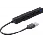 Hub SPEEDLINK SNAPPY SLIM 480 Mbit/s Black