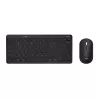 Trust Lyra keyboard Mouse included Office RF Wireless + Bluetooth QWERTZ German Black