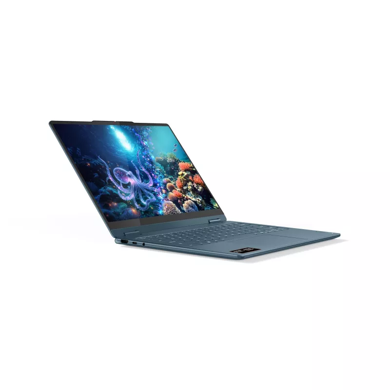 Lenovo Yoga 7 2-in-1 14AKP10 Copilot+ PC AMD Ryzen™ AI 5 340 Hybrid (2-in-1) 35.6 cm (14 inch) Touchscreen WUXGA 16 GB LPDDR5x-SDRAM 512 GB SSD Wi-Fi 7 (802.11be) Windows 11 Home German Teal