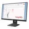 Lenovo ThinkVision E24-40 Monitor, 60.5 cm (23.8 inch), 1920 x 1080 pixels, Full HD, LCD, 6 ms, Black