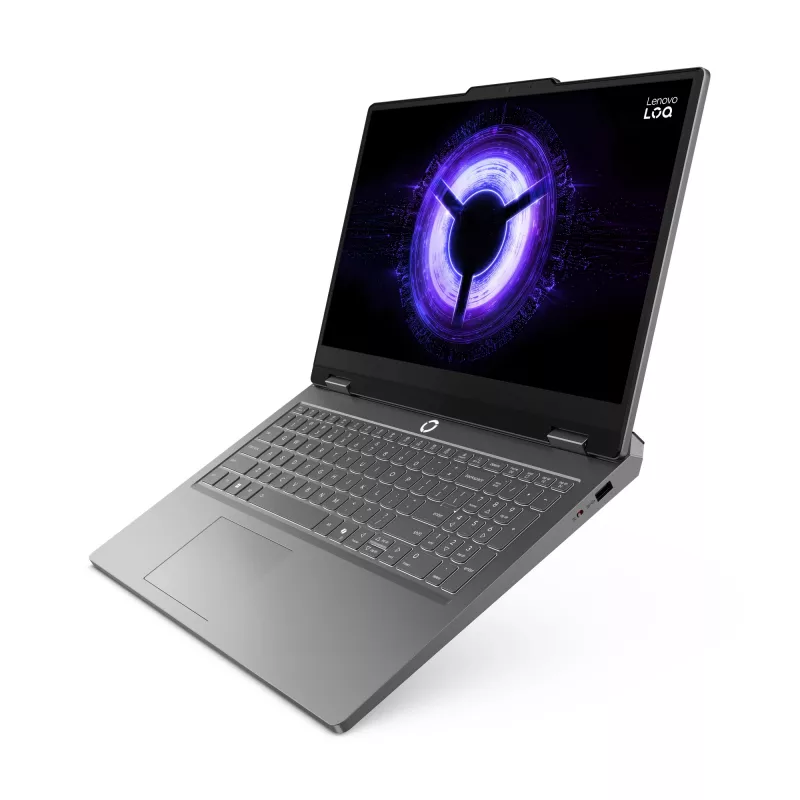 Lenovo LOQ Essential 15IRX11 Intel® Core™ i5 i5-13450HX Laptop 39.6 cm (15.6 inch) Full HD 16 GB DDR5-SDRAM 1 TB SSD NVIDIA GeForce RTX 5060 Wi-Fi 6 (802.11ax) Windows 11 Home German Grey