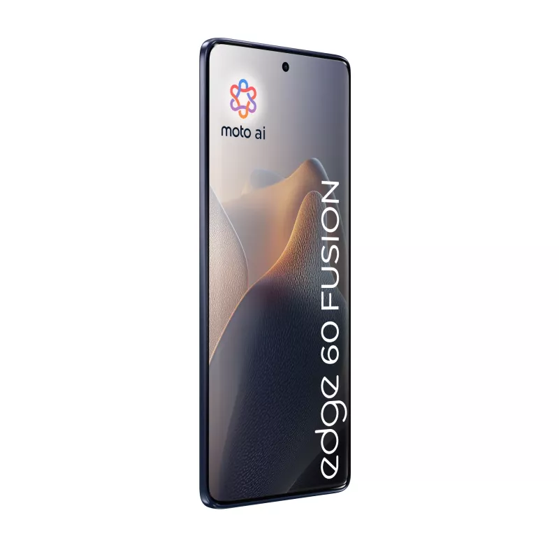 Smartphone Motorola edge 60 fusion — 6.67 inch OLED, MediaTek Dimensity 7300, 8 GB RAM, 256 GB, 50+13 MP, 5200 mAh, Dual SIM, Grey