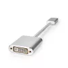 Nedis CCTB37250AL02 video cable adapter 0.2 m DisplayPort DVI-D Silver