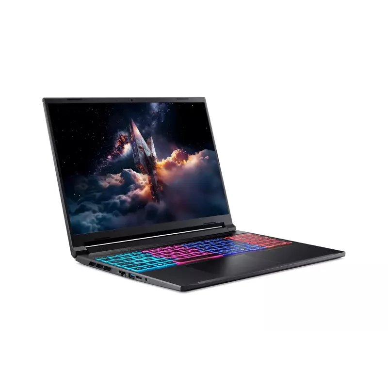 Laptop Acer Nitro V 16S ANV16S-71-77SA — 16 inch WQXGA (2560×1600), Intel Core 7 240H, 16 GB DDR5, 1 TB SSD, NVIDIA GeForce RTX 5070, Windows 11 Home, Black