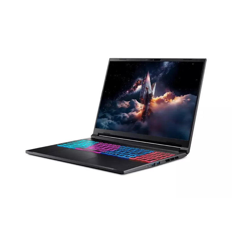 Laptop Acer Nitro V 16S ANV16S-71-77SA — 16 inch WQXGA (2560×1600), Intel Core 7 240H, 16 GB DDR5, 1 TB SSD, NVIDIA GeForce RTX 5070, Windows 11 Home, Black