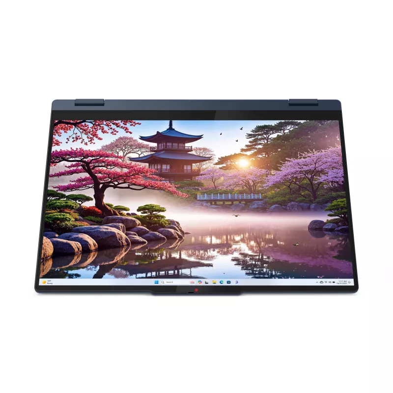 Lenovo IdeaPad 5 2-in-1 16AKP10 Copilot+ PC AMD Ryzen™ AI 5 340 Hybrid (2-in-1) 40.6 cm (16 inch) Touchscreen WUXGA 16 GB LPDDR5x-SDRAM 512 GB SSD Wi-Fi 7 (802.11be) Windows 11 Home German Blue