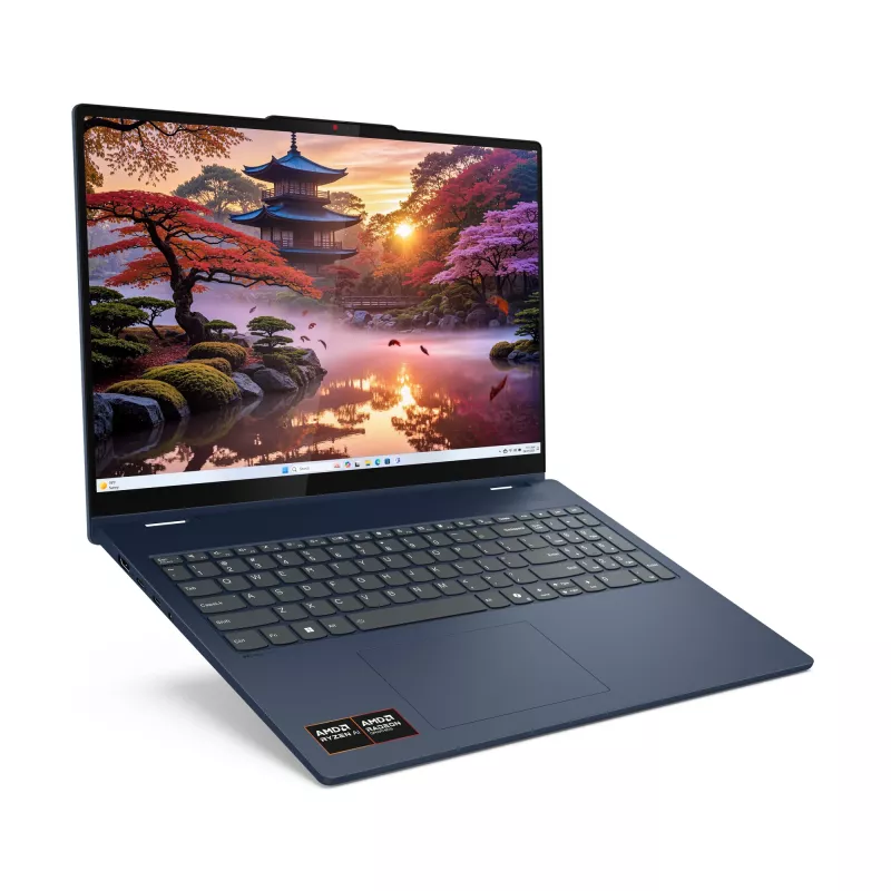 Lenovo IdeaPad 5 2-in-1 16AKP10 Copilot+ PC AMD Ryzen™ AI 5 340 Hybrid (2-in-1) 40.6 cm (16 inch) Touchscreen WUXGA 16 GB LPDDR5x-SDRAM 512 GB SSD Wi-Fi 7 (802.11be) Windows 11 Home German Blue