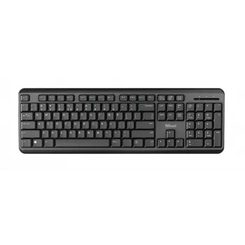 Trust TK-350 keyboard Office RF Wireless QWERTZ German Black