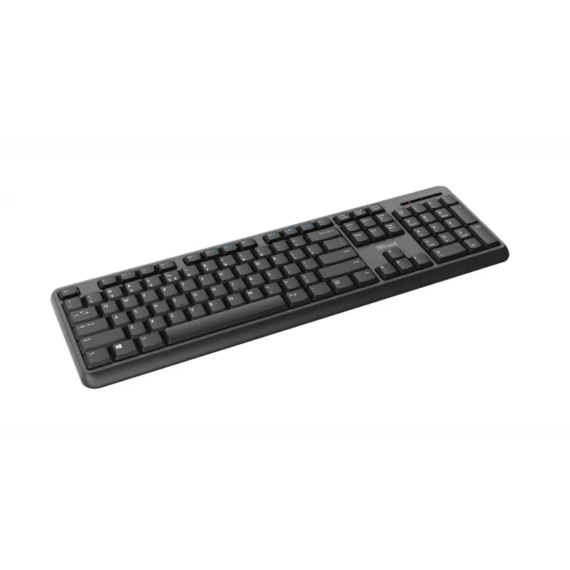 Trust TK-350 keyboard Office RF Wireless QWERTZ German Black