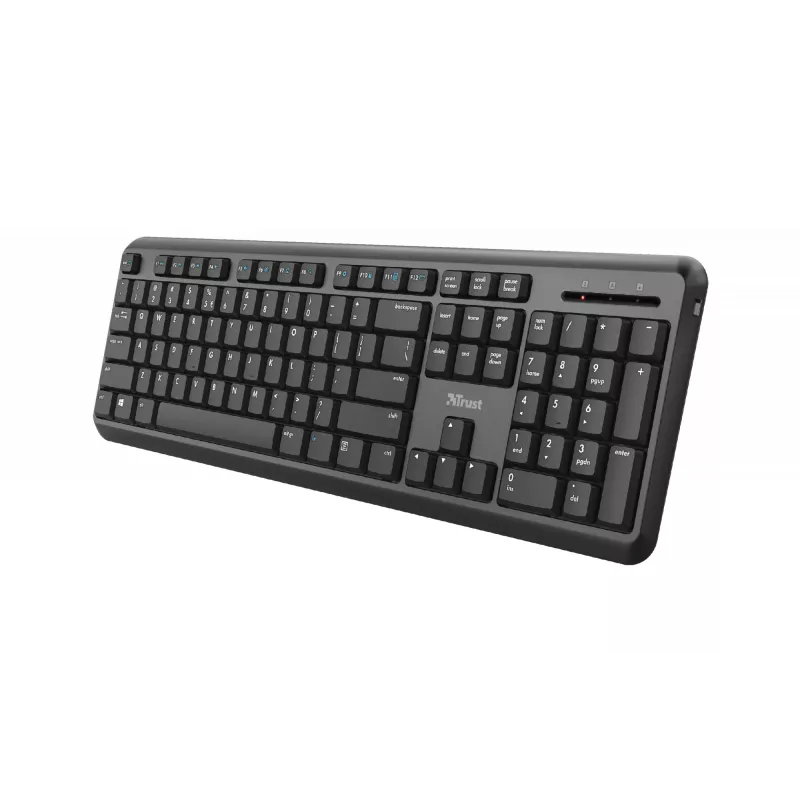 Trust TK-350 keyboard Office RF Wireless QWERTZ German Black