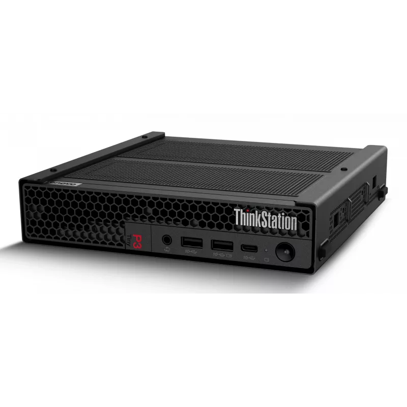 Lenovo ThinkStation P3 Tiny Intel® Core™ i7 i7-14700 64 GB DDR5-SDRAM 1 TB SSD NVIDIA RTX A1000 Windows 11 Pro Mini PC Workstation Black