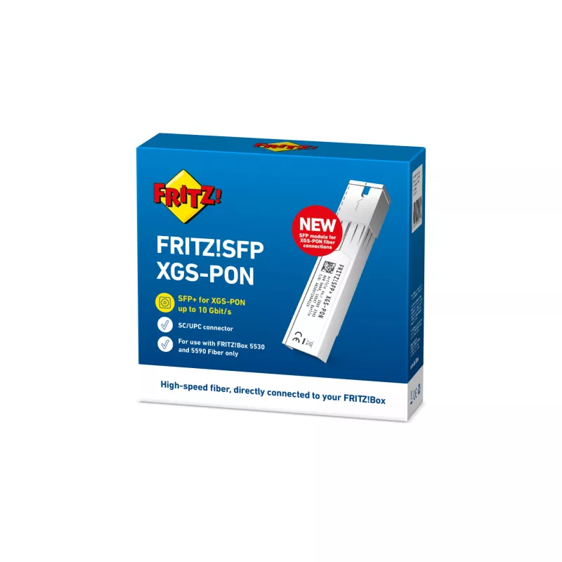 FRITZ! SFP XGS-PON network transceiver module Fiber optic 10000 Mbit/s