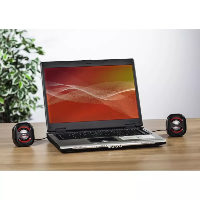 Hama Sonic Mobil 183 Black, Red Wired 3 W