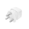 Hama 00223440 power plug adapter Type M Type C (Europlug)+Type F White