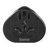 Hama 00223454 power plug adapter Type E/F hybrid Universal Black