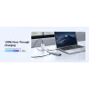 USB Type-C hub UGREEN 20956A with HDMI and USB 3.0, 5 Gbps, 4K 3840x2160, Silver