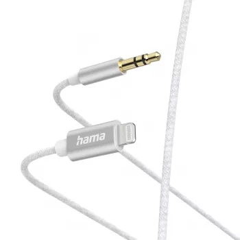 Lightning Cable Hama 00201522 1m White Lightning 3.5mm