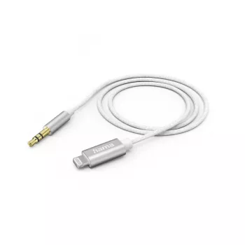 Lightning Cable Hama 00201522 1m White Lightning 3.5mm