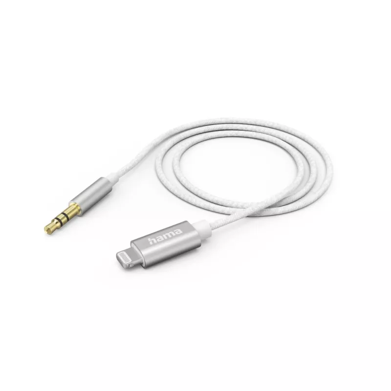 Lightning Cable Hama 00201522 1m White Lightning 3.5mm