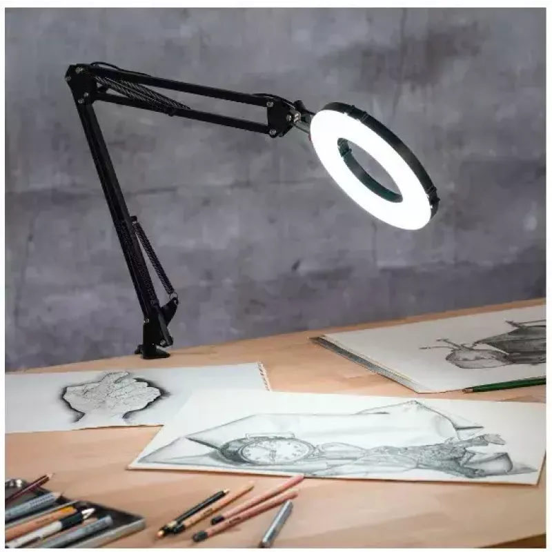 Hama 700 II Ring lamp, Microphone, Webcam, Camera, Mobile phone/Smartphone, Tablet/UMPC Black