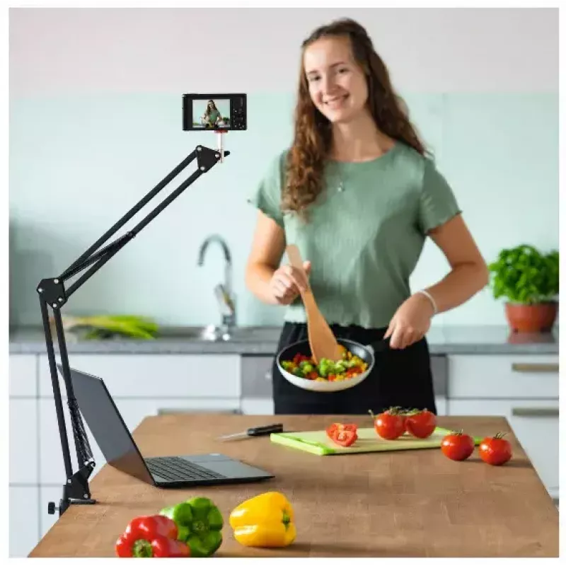 Hama 700 II Ring lamp, Microphone, Webcam, Camera, Mobile phone/Smartphone, Tablet/UMPC Black