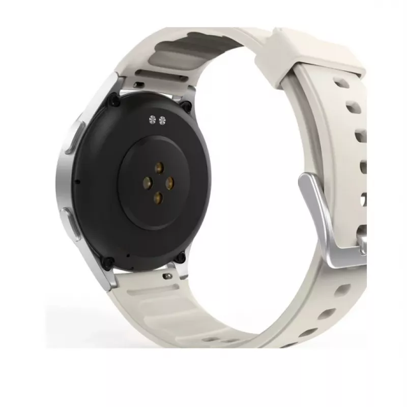 Hama Smartwatch 8900 3.35 cm (1.32 inch) AMOLED 42 mm Digital 466 x 466 pixels Touchscreen Silver GPS (satellite)