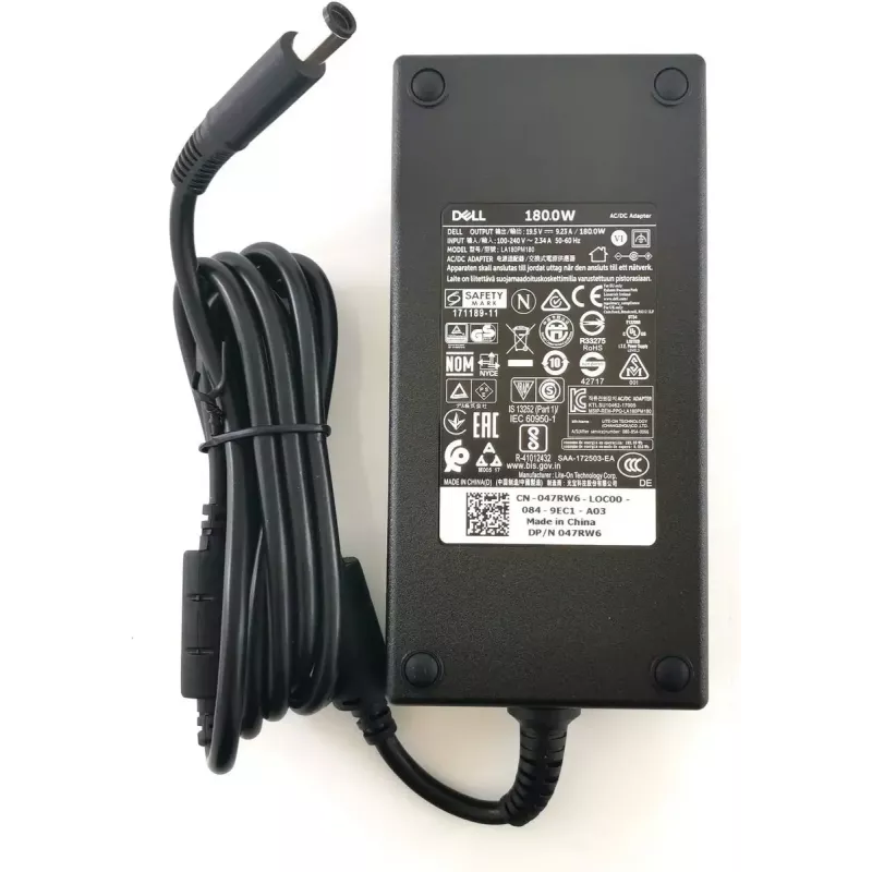 DELL 47RW6 power adapter/inverter Indoor 180 W