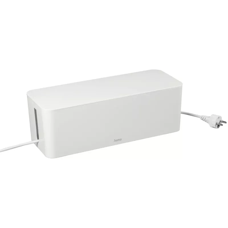 Hama 00221011 cable organizer Universal Cable box White