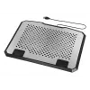 Hama Aluminium laptop cooling pad 39.6 cm (15.6 inch) Black