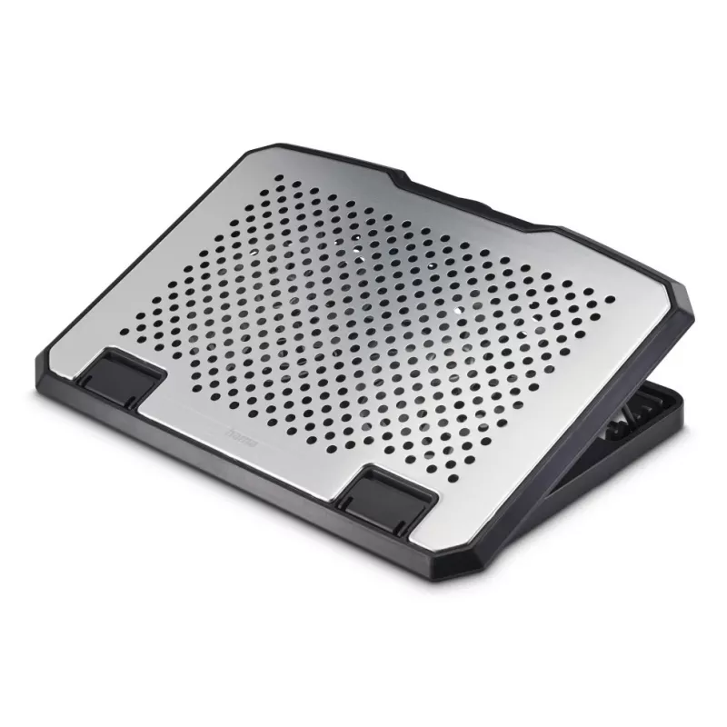 Hama Aluminium laptop cooling pad 39.6 cm (15.6 inch) Black