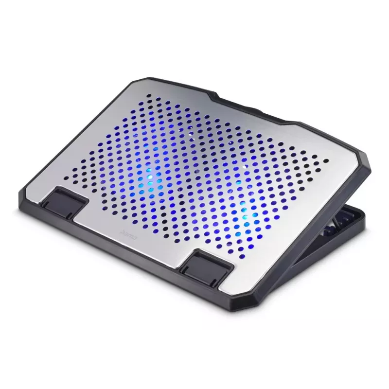 Hama Aluminium laptop cooling pad 39.6 cm (15.6 inch) Black