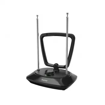 Indoor antenna Hama Classic 2m cable Black 105x150x195mm