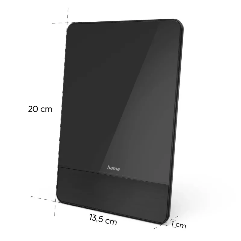 Indoor antenna Hama Pro 2m USB Black 135x10x200mm