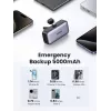 Power bank UGREEN 35338, 5000 mAh, grey, portable battery for smartphone, single‑device output