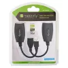 Techly IUSB-EXTENDTY5 cable gender changer USB RJ-45 Black