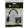 Techly Cable Adapter Converter HDMI to VGA Black 0.1m 1920x1200 60Hz
