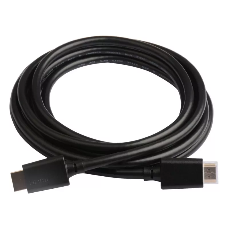 HDMI cable TECHLY ICOC HDMI21-8-030 3 m, HDMI Type A male–male, HDMI 2.1, 48 Gbit/s, gold-plated contacts, black