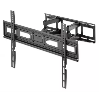 Manhattan TV & Monitor Mount Wall Full Motion 1 screen 37-65 Black VESA 100x100 to 600x400mm Max 40kg