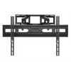 Manhattan TV & Monitor Mount Wall Full Motion 1 screen 37-65 Black VESA 100x100 to 600x400mm Max 40kg