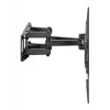 Manhattan TV & Monitor Mount Wall Full Motion 1 screen 37-65 Black VESA 100x100 to 600x400mm Max 40kg