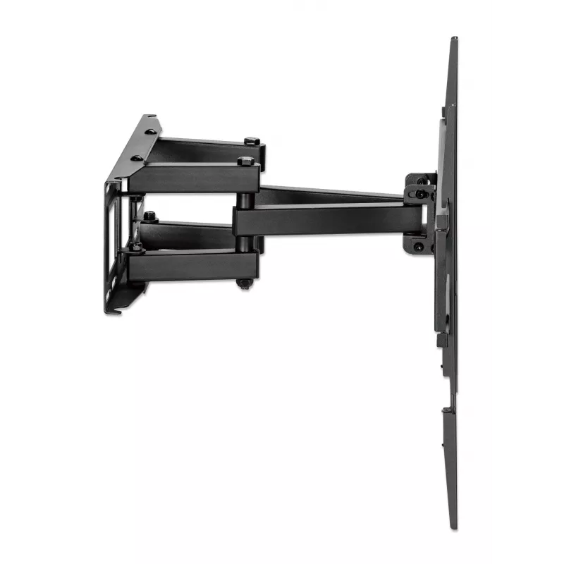 Manhattan TV & Monitor Mount Wall Full Motion 1 screen 37-65 Black VESA 100x100 to 600x400mm Max 40kg